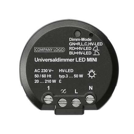 LED built-in dimmer mini
