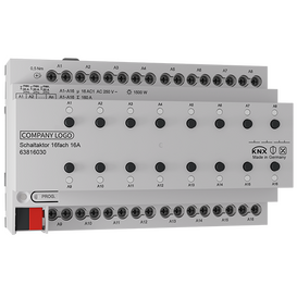 KNX Schaltaktor 16fach 16A 